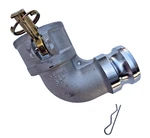 Gloxco 2" Camlock 90 Elbow Aluminum Type Da Cam & Groove Fitting Cam-20-da90-al. Fixed Price $46.61.