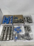 Lot Of (122) Dk-lok 316 Stainless Steel Fittings, Up To 1 , New. Fixed Price $499.99.
