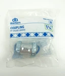 Dearborn 1-1/4" X 2" Chrome-plated Brass Double Slip-joint Compression Coupling. Fixed Price $8.25.