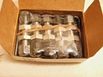 New Parker Fh2bz-ss Stainless Steel Male Bulkhead Connectors 5-pack. Fixed Price $59.95.