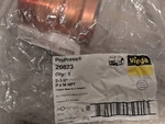 Viega 20823 - 2-1/2" Propress Xl-c X Male Copper Adapter. Fixed Price $129.99.