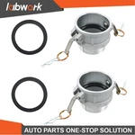 Labwork Heavy Duty Type B 3" Cam Groove Fitting - Aluminum Plug & Npt Male Pair. Fixed Price $29.07.