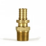 Brass 3/8" Everloc X 1/2" Mpt Rehau Astm F2080 Adapter - Article Id# 243537-101. Fixed Price $7.80.