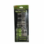 Flexzilla Pro High Flow Coupler & Plug Kit (7 Piece), 1/4" Body, 3/8" Npt. Fixed Price $21.68.