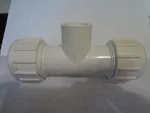 King Brothers Cpt-0500-t Pipe Tee, Pvc 1/2" Compression Run Tee. Fixed Price $5.95.