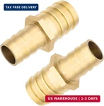 Yoebor Brass Hose Barb Fitting Reducing Union 1-1/4" Barbed X 1" Reducer. Fixed Price $28.98.
