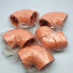 Lot Of 5 Viking V5007-025 2-1/2" Cpvc 90deg Elbow Soc X Schedule 80. Fixed Price $88.96.