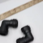 (2-pk) Sharkbite Push-to-connect 90 Elbow Fitting Plastic Black 3/4" Pl0222a2. Fixed Price $6.76.
