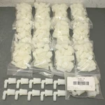 (140) Davis Elbow Adapter Fitting 30631-69, 1/2" Npt X 3/8" Barbed Hose Insert. Fixed Price $99.95.