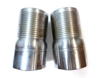 Lot (2) Steel Dixon Valve King Combination Nipple Beveled End 4" Stb40. Free Shi. Fixed Price $49.99.