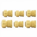 6 Pack 1" Pf X Fpt Female Push-on Adapter Jones Stephens Plumbite - C77416lf. Fixed Price $39.95.