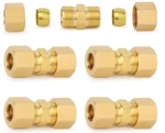 Brass Compression Union 1/2" X (5 Pack) - Part# 546961 Fast Shipping!. Fixed Price $14.95.