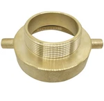 Happy Tree 2-1/2" Nh/nst Female X 2" Npt Male Brass Fire Hose Hydrant Adapter. Fixed Price $39.99.