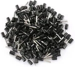 1000-pack 16 Awg Insulated Wire Ferrules, Black E1510 Crimp Connectors. Fixed Price $15.74.