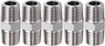 1/4" Male To Npt Hex Nipple 304 Stainless Steel Threaded Pipe Fittings. Fixed Price $18.23.