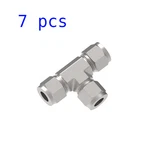 7 - New Hy-lok 1/2"x1/2"x1/2" Od Tube To Union Tee Cta-8-s316. Fixed Price $98.95.