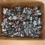 75 Raco 3838rac Duplex Connector For 3/8" Mc Armored Cable Steel Aluminum Silver. Fixed Price $75.00.