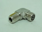 207768 New-no Box; Ssp S4-4me Elbow Fitting; 90deg; Ss-316; 1/4 Boss X Npt. Fixed Price $14.04.