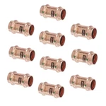 Viega 77480 1/2" X Coupling No Stop (lot Of 10). Fixed Price $40.00.