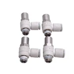 Lot Of 4 Smc As2201f-01-06st Tamper Proof Flow Controller, R1/8 To 6mm Tube. Fixed Price $32.00.