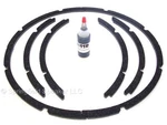 15" Pro-grade Rubitex Speaker Gaskets-adhesive Incl - 2 Pack 2rub15. Fixed Price $15.95.