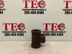 1 Lot Of 2 1mmy1 Tee Threaded Fitting Pipe Black Steel. Fixed Price $35.00.
