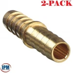 2-pack! 3/4" Barb X Brass Hose Mender Splicer Hmb12-12 (ipm) New!. Fixed Price $12.42.