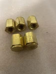 5 Pack - Parker 4-cp-b Brass Pipe Fitting, 1/4" Fnpt End Cap Threaded. Fixed Price $19.99.