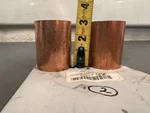 (qty 2) Nibco Sweat Fitting Coupling: 2" Cts X Cts, Cup Ftg, No Center Stop. Fixed Price $26.09.
