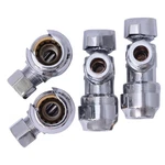 Sharkbite 23036lfa4 Push-to-connect Angle Stop Valve 1/2 X In. Compression. Fixed Price $49.82.