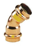 Viega 3/4" Press 45-degree Elbow In Copper -. Fixed Price $18.28.