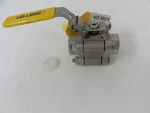 189577 New-no Box; Warren Cf8m-3/4 Ball Valve; 3-piece; 3/4" Weld & Threaded; Ss. Fixed Price $27.55.