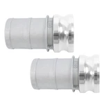 3 Inch Cam And Groove Type E Coupling Set 2 Pcs Aluminum Industrial Grade. Fixed Price $26.95.