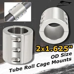 2 Steel Bolt On Tube Clamps Weld 1.625 1 5/8 Universal Roll Cage Mount. Fixed Price $30.99.