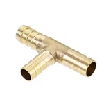 Reduction Barb Tube Fitting T Shape Connector Brass 3/8"x3/8"x5/16". Fixed Price $7.43.
