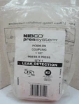 Nibco Pc600-ds Coupling 1-1/2" Press X Coupling, Leak Detection 9002000pc. Fixed Price $17.95.