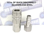 Dixon - 4ff4-s & D4f4-s 1/2 In 303 Stainless Df Quick Disconnect Nipple New. Fixed Price $49.50.