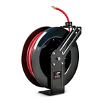 Reelworks Industrial Retractable Air Hose Reel - 3/8" X 80' Ft, 300 Psi Max,. Fixed Price $270.30.
