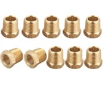 T Tanya Hardware 1/4 Npt Male Thread 1/8" Female X 1/4" Male, Brass. Fixed Price $23.23.