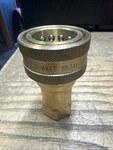 Summit 3/4 Npt Iso 7241-b Brass Quick Disconnect Hydraulic Female Coupler. Fixed Price $21.00.