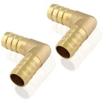 Zorfeter 2 Pack Brass Hose Barb Fitting 5/8" 16mm Id Right Angle Elbow Barbed.... Fixed Price $12.57.