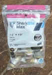 4pc Sharkbite Max 1/2" X Elbow -push To Connect- Model #ur248a4. Fixed Price $42.86.