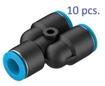 Festo 10pcs Push-in Y-connector Fitting Qsy-10 Adaptor Lot 153151 Bundle New. Fixed Price $34.09.