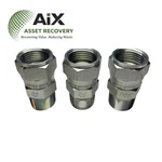 Lot Of 3 Brennan Jic 1 Flare X 3/4 Npt Adapters Replaces Parker 16-12 F6x-s. Fixed Price $29.99.