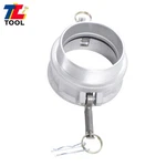 4" Cam Groove Hose Fitting, Aluminum Type B Female Camlock & Male Npt Adapter. Fixed Price $16.27.