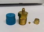 (1) Swagelok Brass Ss-100-1-4 Male Connector Fitting 1/16 Tube Od X 1/4. Fixed Price $7.99.