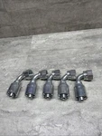 Qty 5 Oem Parker 1j943-10-8, 90 Elbow Crimp Style Hydraulic Hose Fitting, New. Fixed Price $68.99.