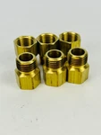 6-pack Anderson Fittings 1/2" Mnpt X Fnpt Adapters Brass. Fixed Price $30.95.