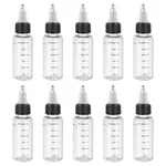 Patikil 1oz(30ml) Plastic Dispensing Bottle, 10pcs Squeeze 1 Oz, Clear Black. Fixed Price $15.17.