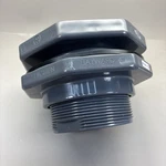 4" Hayward Products Pvc Bulkhead Fitting Bfa1040ses Socket Fkm Gasket Usa. Fixed Price $100.00.